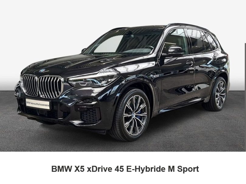 BMW X5 xDrive 45 E-Hybrid M-Sport 394ch - 04/2022 -  41.500 Kms
Prix : 64.900 € - Garantie 12 mois BMW