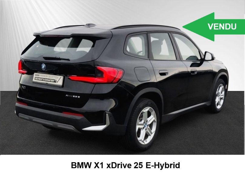 BMW X1 xDrive 25 E-Hybrid
245hp - 07/2023 - 19.500Kms
Prix : 42.300€