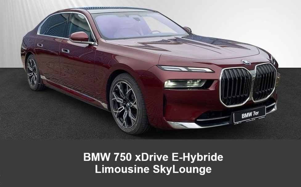 BMW 750 xDrive E-Hybrid SkyLounge 489hp - 04/2023 - 18.800Kms - Prix: 93.800€